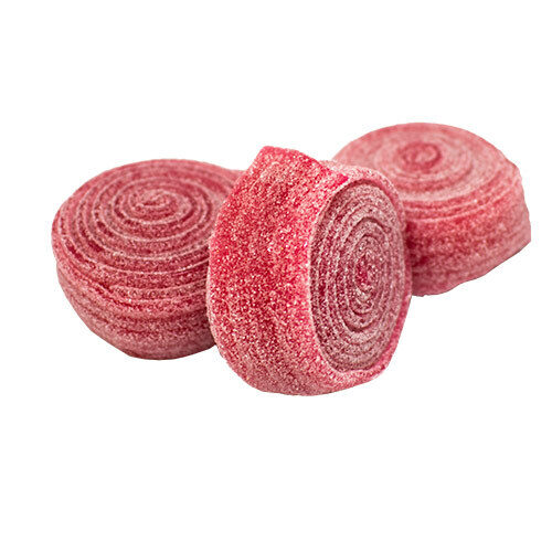 SOUR STRAWBERRY ROLL - 100g
