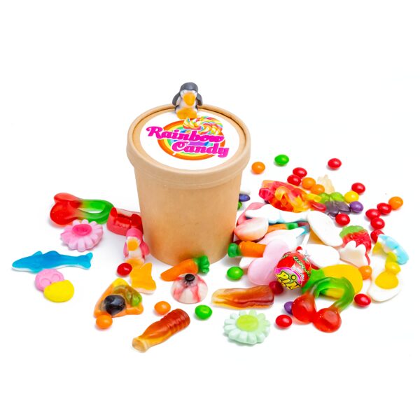 Rainbow Candy Bucket